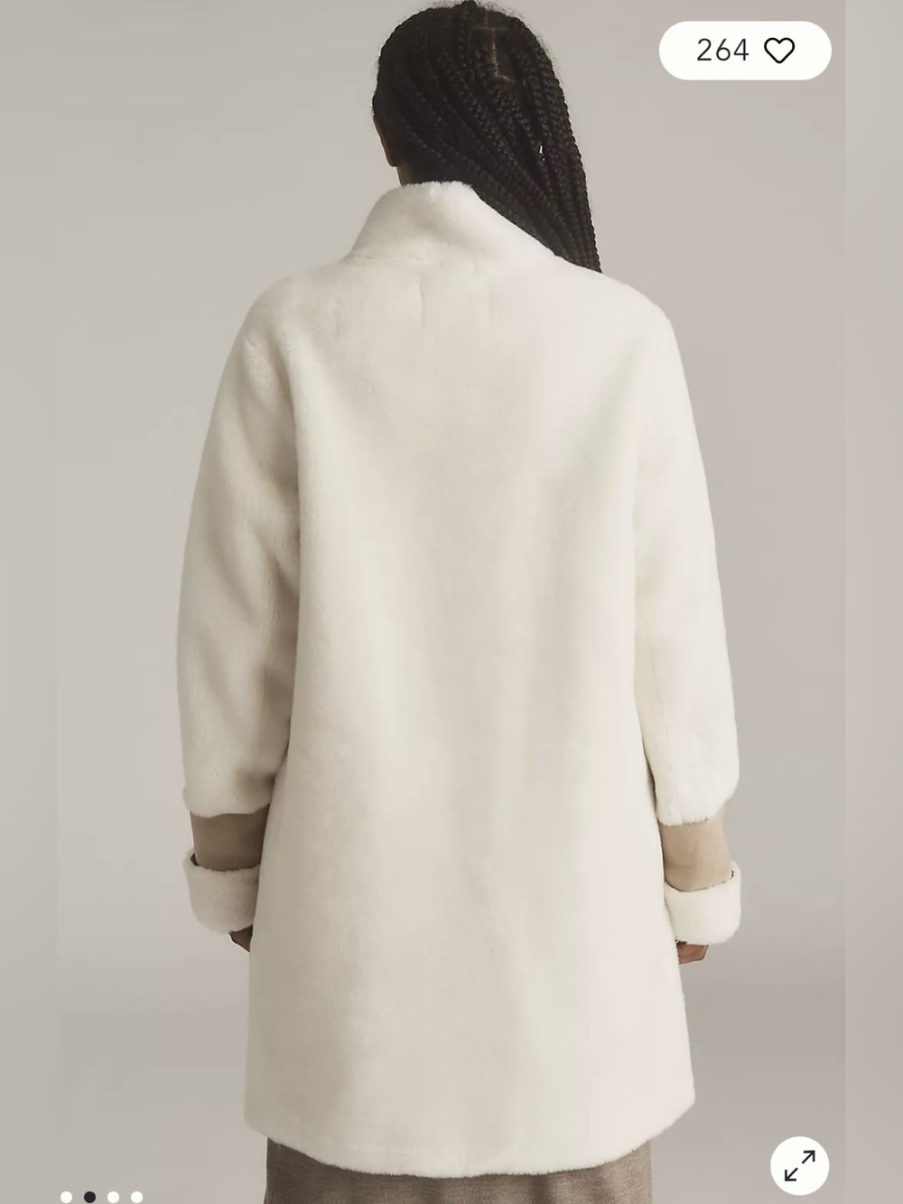 Soia & Kyo Anthropologie Fiala Sherpa Coat size Large - Picture 3 of 15